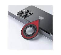 (Red)2023 New Double-Sided Magnetic Phone Grip for Magsafe, Magsafe Phone Ring Holder Compatible with iPhone, Magnetic Car Mount