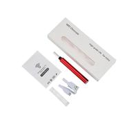 (Red)5.5mm Wifi Otoscope Ear Cleaner Camera Wireless Ear Wax Removal Tool with LED Light Endoscope Ear Pick Cleaning Red