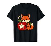 Red Apple School Renard Cœur Étoile pour Enfants T-Shirt