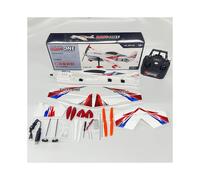 (red) Avion télécommandé QIDI550, planeur acrobatique 3D à moteur brushless 2,4 GHz en mousse EPP