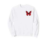 Red Balance | Abstract Organic Composition Sweatshirt