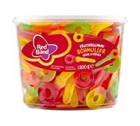 Sucettes en gomme aux fruits Red Band 100 pièces, 1150g
