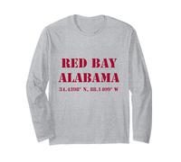 Red Bay Alabama Coordonnées Souvenir Manche Longue
