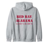 Red Bay Alabama Coordonnées Souvenir Sweat à Capuche