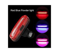 (Red Blue Pink)120 Lumen Bicycle Rear Light Usb Rechargeable Waterproof Mtb Bike Taillight Ciclismo