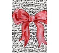 Red Bow - Xmas: Festive Holiday Journal for Notes, ideas & Christmas Memories