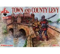 Red Box RB72041 - 1:72 Ville & Country Levy, Guerre Of The Roses 2 - Neuf