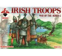 Red Box RB72044 - 1:72 Irlandais Troupes, Guerre Of The Roses 5 - Neuf