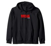 Red Break The Mold Graphique Rouge Sweat à Capuche