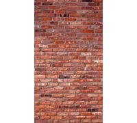 Red Bricks, Rideau Imprimé 140x245 Cm, 1 Part - Enfants