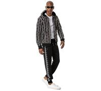 Red Bridge 3D-R Survêtement pour homme avec sweat à capuche et pantalon, Noir , L