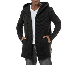 Red Bridge Cardigan à capuche pour homme, Noir , M