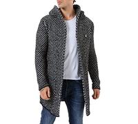 RED BRIDGE Cardigan Homme Manteau Veste longue