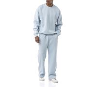 RED BRIDGE Ensemble de jogging en deux pièces, ensemble de jogging confortable avec sweat et pantalon, tenue de détente pour les loisirs et la vie quotidienne, bleu, XXL