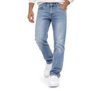 RED BRIDGE Jean pour Homme Denim Pants Jeans Straight Cut Bleu Clair W40L34