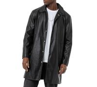 Redbridge Manteau en simili-cuir de haute qualité style urbain Noir M