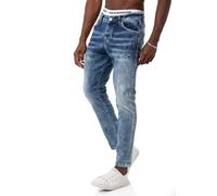 Red Bridge Pantalon en jean pour homme Aspect usé, bleu, 31W x 34L