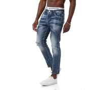 Red Bridge Pantalon en jean pour homme Aspect usé, bleu, 32W / 32L