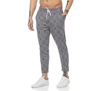 RED BRIDGE Pantalon Homme Carreaux Slim Fit Confort Style Urbain