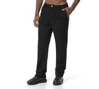 Red Bridge Pantalon long en tissu léger et décontracté pour homme, Noir , XL