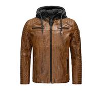 RED BRIDGE pour homme cuir synthétique Veste de transition Marron S