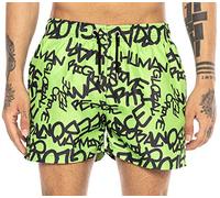 RED BRIDGE Short de Bain pour Hommes à séchage Rapide Design Graffiti Tag Vert XL