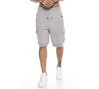 RED BRIDGE Short de Sport pour Hommes avec Poches latérales Gris