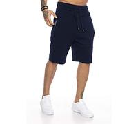 RED BRIDGE Short en Coton avec Poches latérales pour Hommes Bleu Forcé, Taille S