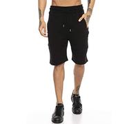 RED BRIDGE Short en Coton avec Poches latérales pour Hommes Noir, Taille XL