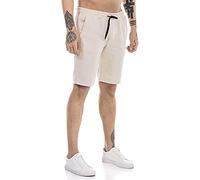 RED BRIDGE Short pour Homme Jogger Sweat-Pants Pantalon Court Bermuda Beige L