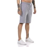 RED BRIDGE Short pour Homme Jogger Sweat-Pants Pantalon Court Bermuda Gris S