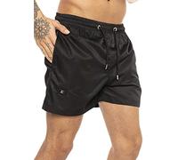 RED BRIDGE Shorts de Bain Court pour Homme Séchage Rapide Noir M