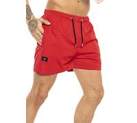 RED BRIDGE Shorts de Bain Court pour Homme Séchage Rapide Rouge M