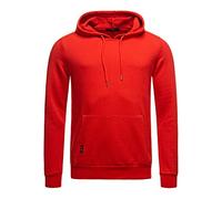 RED BRIDGE Sweat à Capuche Sweatshirt avec Poche Frontale Pull de Base Large Gamme de Couleurs Rouge 4XL
