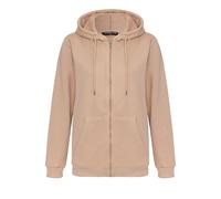 Red Bridge Sweat à capuche zippé pour femme Premium Basic, beige, S