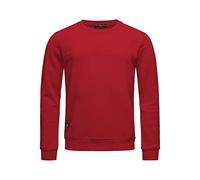 RED BRIDGE Sweat pour Homme Sweatshirt Pull de Base Large Gamme de Couleurs Bordeaux 4XL