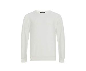 RED BRIDGE Sweat pour Hommes Sweatshirt Pull de Base Large Gamme de Couleurs Oversize Blanc L
