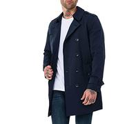 Red Bridge Trench Coat Veste demi-saison pour homme Bleu marine Taille S