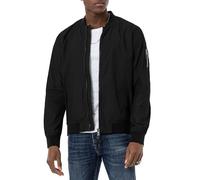 Red Bridge Veste bomber à col montant pour homme, Noir , XL