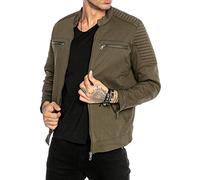 RED BRIDGE Veste demi-saison en coton pour homme - Vert - XX-Large