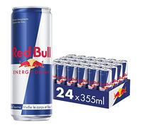 Red Bull, Boisson énergisante, 355ml (lot de 24 canettes)