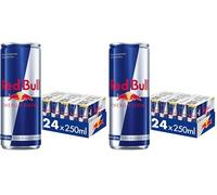 Red Bull, Boisson énergisante, 8x250ml (3 packs de 8x250ml- 24 canettes) (Lot de 2)