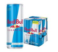 Red Bull Boisson énergisante sans sucre 250 ml x4