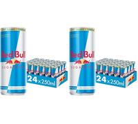 Red Bull Boisson Énergisante, Sugar Free, 250ml (24 unités) (Lot de 2)
