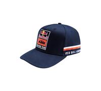 Red Bull - Casquette Plate KTM Traction - Unisexe - Taille Unique - Visière Plate - Œillets brodés