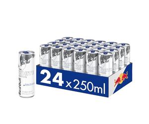 Red Bull Energy Drink White Edition - 24er Palette Dosen - Getränke mit Kokos-Blaubeere-Geschmack, EINWEG (24 x 250 ml)