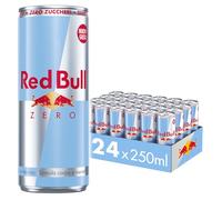 Red Bull Energy Drink, zéro calories, 250 ml (24 canettes)