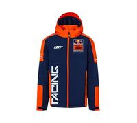 Red Bull - KTM Replica Team Veste d'Hiver - Merchandising Officiel, Logos de l'Équipe de Course, Imprimé Dynamique, Isolation Haute Performance - Homme - M - Bleu/Orange