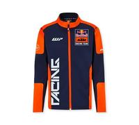 Red Bull - KTM Replica Team Veste Softshell - Merchandising Officiel, Esprit de Course - Homme - L - Bleu/Orange