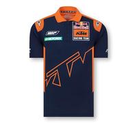Red Bull Poloshirt KTM Official Teamline Bleu Taille S